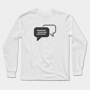 Messaging symbol Long Sleeve T-Shirt